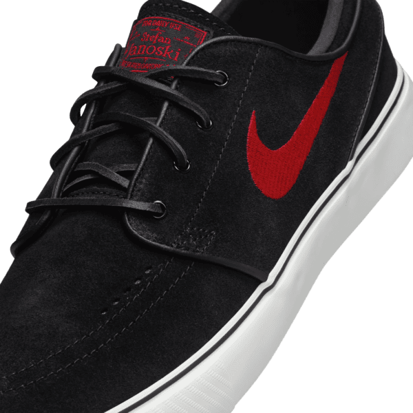 nike sb shoes zoom janoski og+ (black/university red)