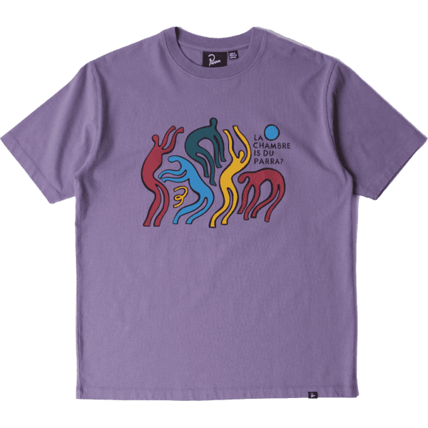 parra tee shirt la chambre nuit (purple)