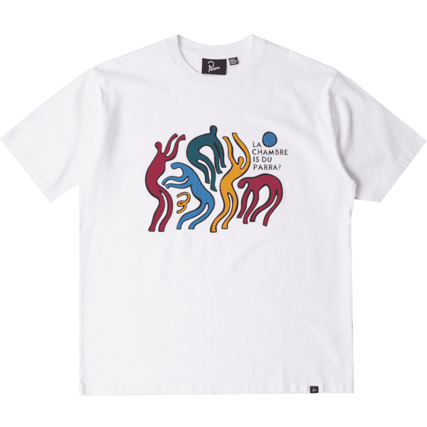 parra tee shirt la chambre nuit (white)