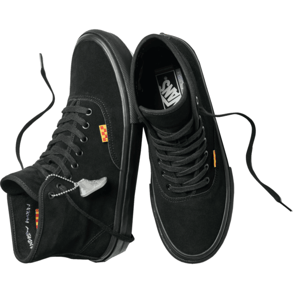 vans shoes skate authentic high VCU (blackout) andrew allen