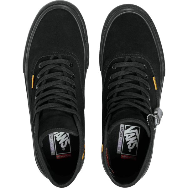 vans shoes skate authentic high VCU (blackout) andrew allen