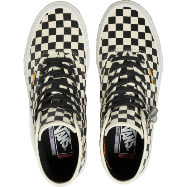 vans shoes skate authentic high VCU (checker) andrew allen