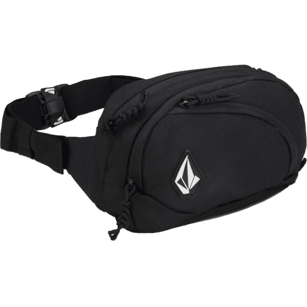 volcom bag side bum banane waisted pack (black)