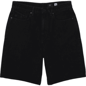 volcom short denim billow (black)