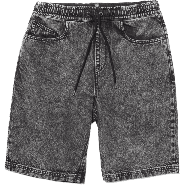 volcom short freazy loose ew 22 (light acid black)