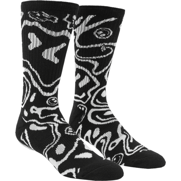 volcom socks fa rygalski (black)