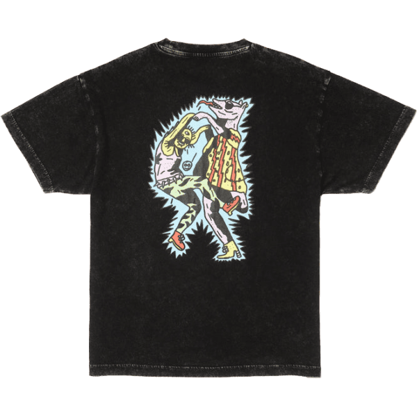 volcom tee shirt lse fa bob mollema 1 (light acid black)