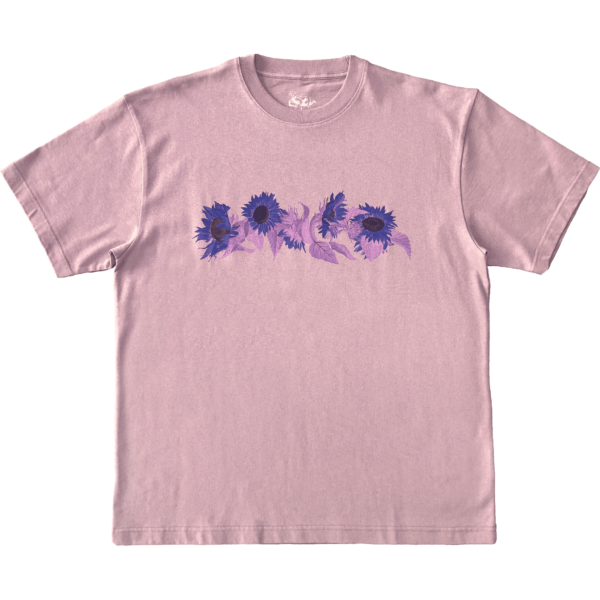 dancer tee shirt sunflower (faded rose) DE CÔTÉ FRANCK