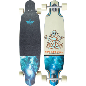 dusters longboard zen (teal) 38×9.125