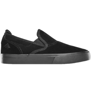 emerica shoes kids wino g6 slip-on (black/black)