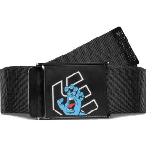 etnies belt santa cruz screaming hand (black)