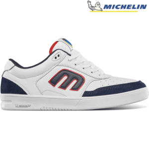 etnies shoes aurelien michelin xlt (white/navy/red)