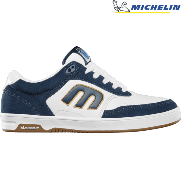 etnies shoes the aurelien michelin (white/navy/gold)