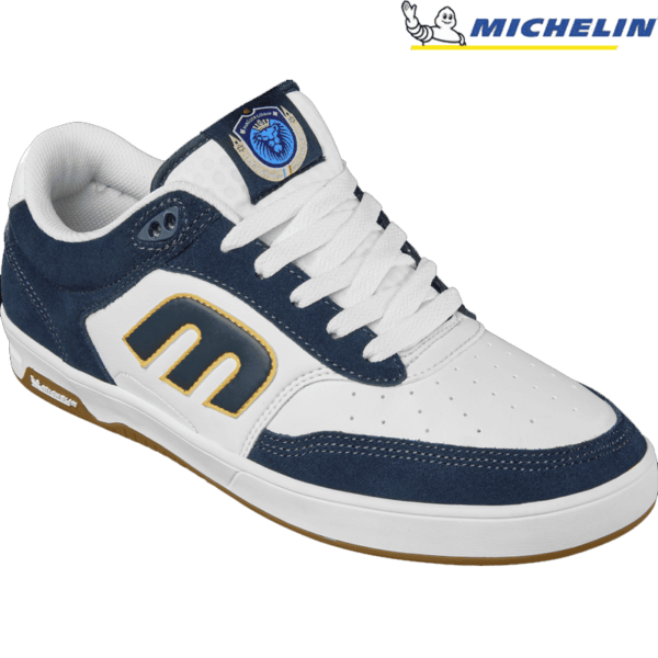 etnies shoes the aurelien michelin (white/navy/gold)