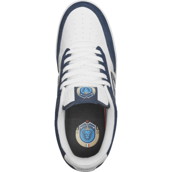 etnies shoes the aurelien michelin (white/navy/gold)