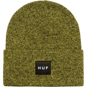huf beanie melange box logo (cactus)