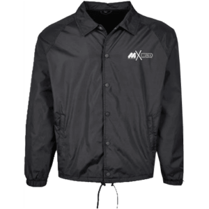 montpellier skateboard jacket bud coach mtpsk8 (black)