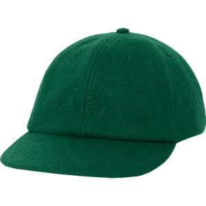 polar cap 6 panel wool tom (dark green)