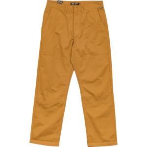 vans pants chino authentic loose double knee (bone brown)