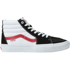 vans shoes skate sk8-hi (athletic black/red) vans shoes skate sk8-hi (athletic black/red)