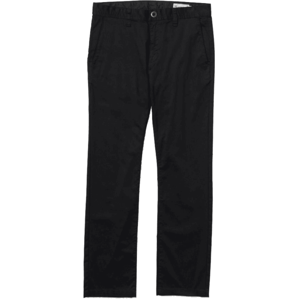volcom pants chino frickin modern stretch (black)