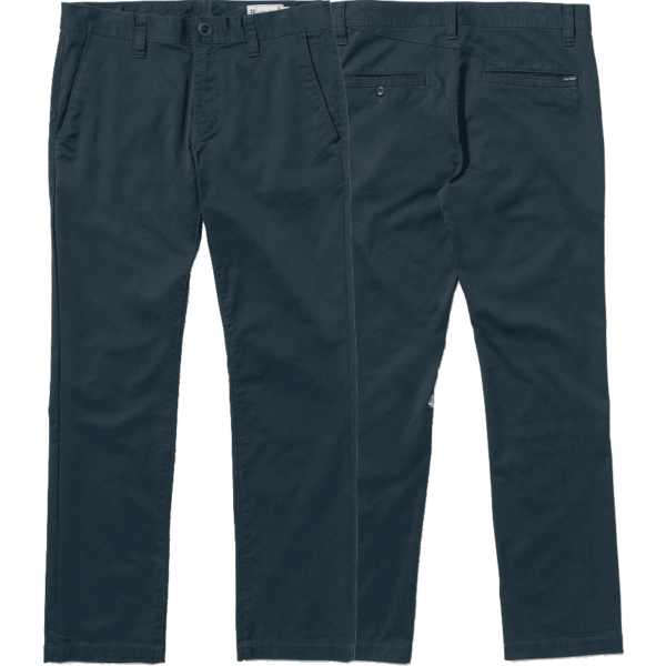 volcom pants chino frickin modern stretch (dark navy)