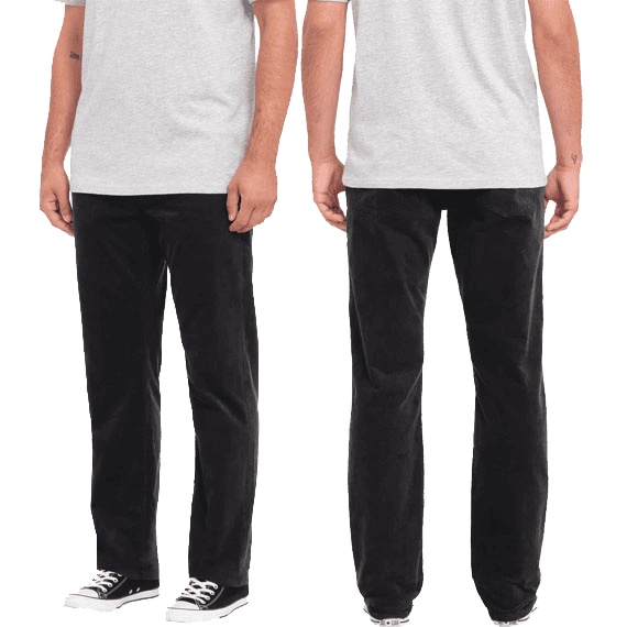 volcom pants cord solver 5 pocket (stealth)