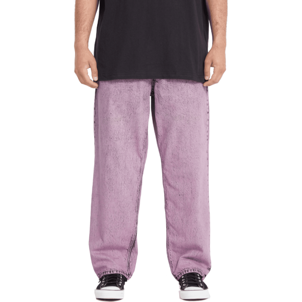 volcom pants freazy loose ew (steel purple)