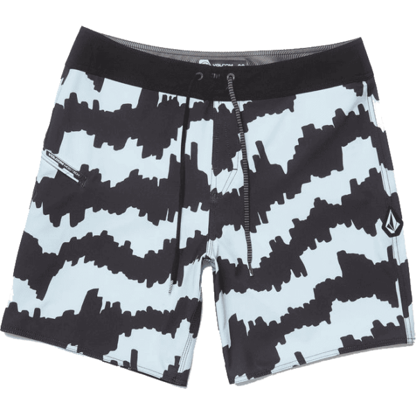 volcom short boardshort multifarious mod 18 (carolina blue)