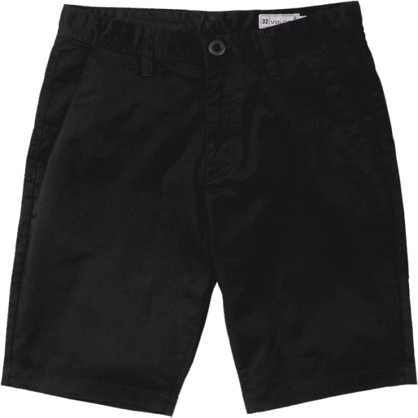 volcom short chino frickin modern stretch 21 (black)
