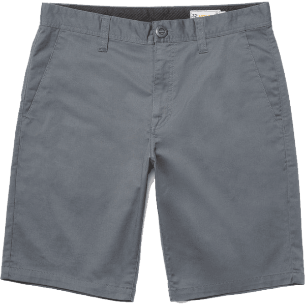 volcom short chino frickin modern stretch 21 (dark slate)