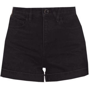 volcom short girls weellow (black)