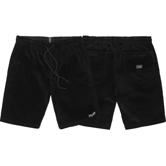 volcom short kids cord outer spaced ew (black combo)