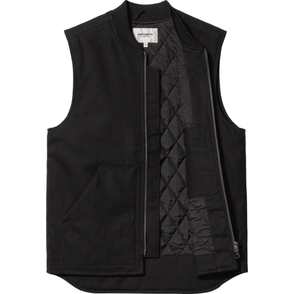 Carhartt WIP jacket vest (black rigid)