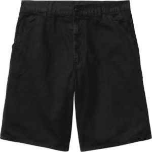 Carhartt WIP short single knee (black garment dyed)