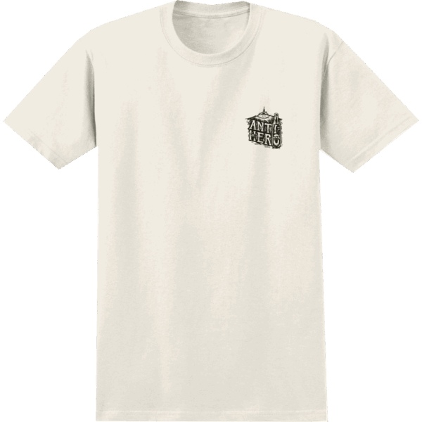 antihero tee shirt carnales blanco (cream)