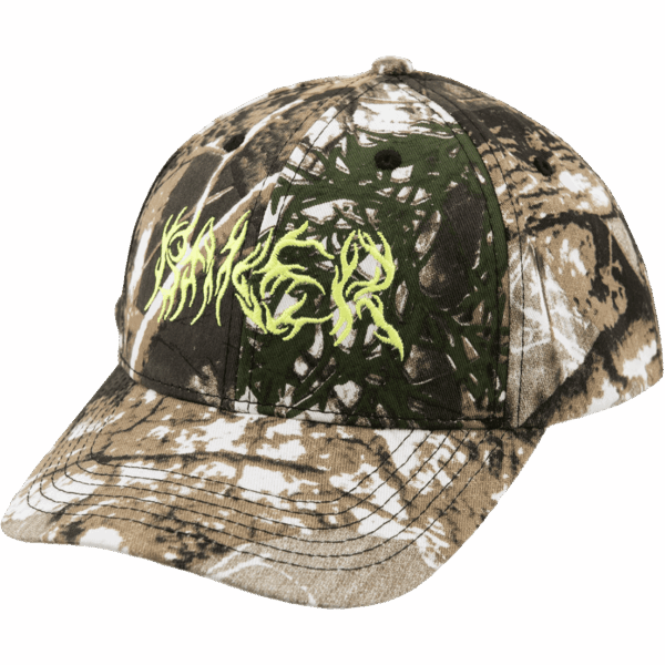 baker cap snapback dark wood (camo)