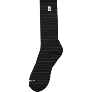 baker socks capital b (black stripes)