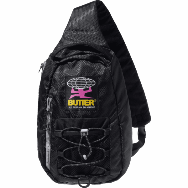 butter goods bag shoulder express (black) sp25