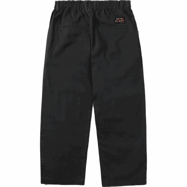 butter goods pants wide leg (black)