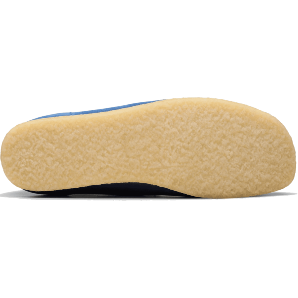 clarks shoes wallabee boot (blue/suede)