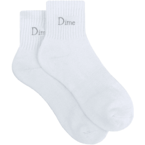 dime socks classic (white)