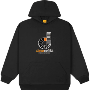 dime sweatshirt hood dimenetiks (black)