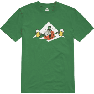 emerica tee shirt leprechaun triangle (kelly green)