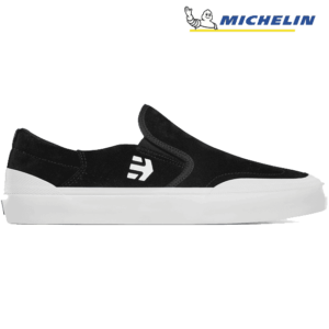 etnies shoes marana xlt slip-on (black/white) etnies shoes marana xlt slip-on (black/white)