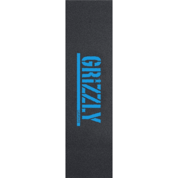 grizzly griptape sheet stamp print (blue)