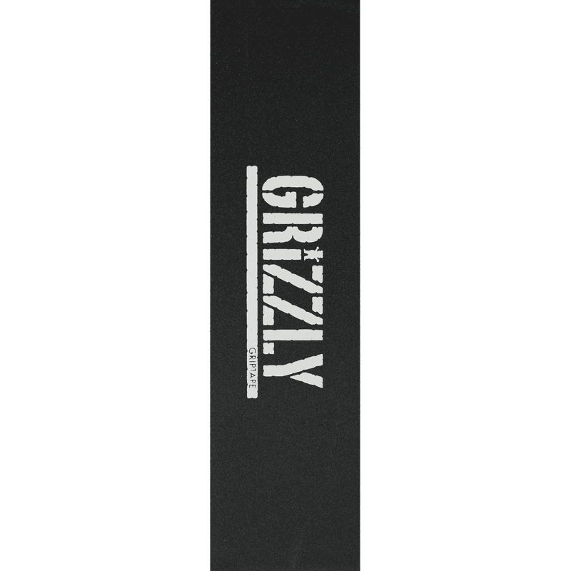 grizzly griptape sheet stamp print (white) 9 grizzly griptape sheet stamp print (white) 9