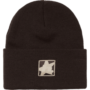 huf beanie star box logo (espresso)