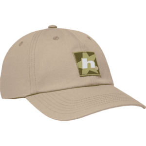 huf cap 6 panel curved visor star box logo (stone)