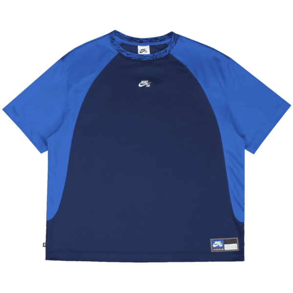 nike sb tee shirt dri-fit knit jersey (blue void/game royal)